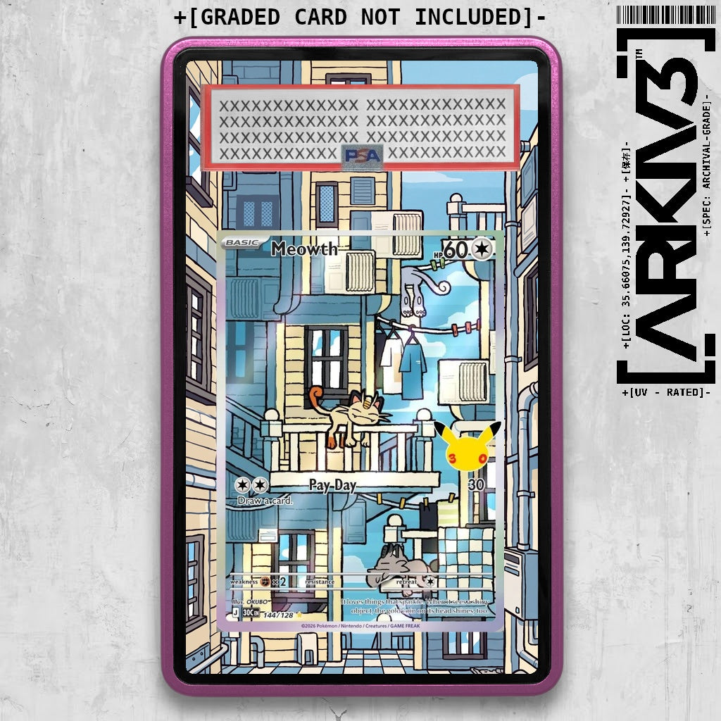 ARKIV3 PSA graded front - Purple