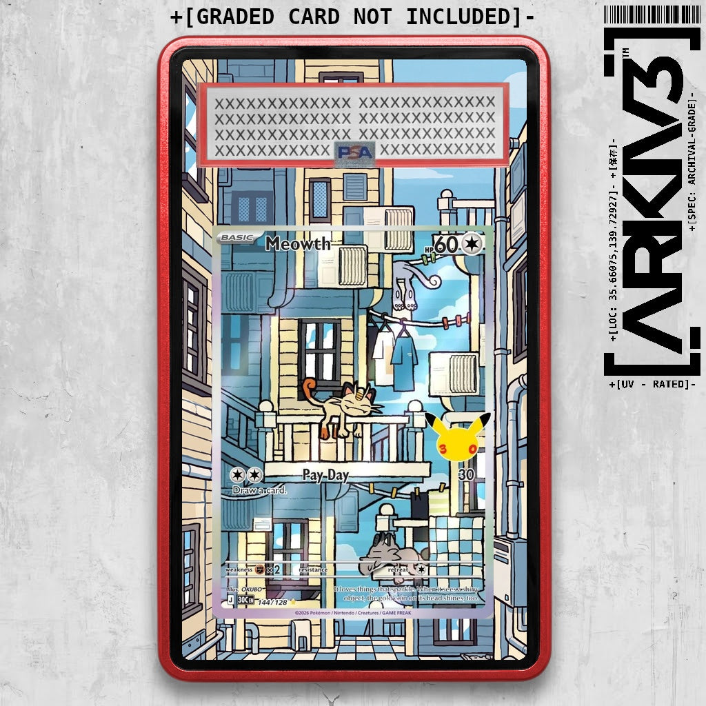 ARKIV3 PSA graded front - Red