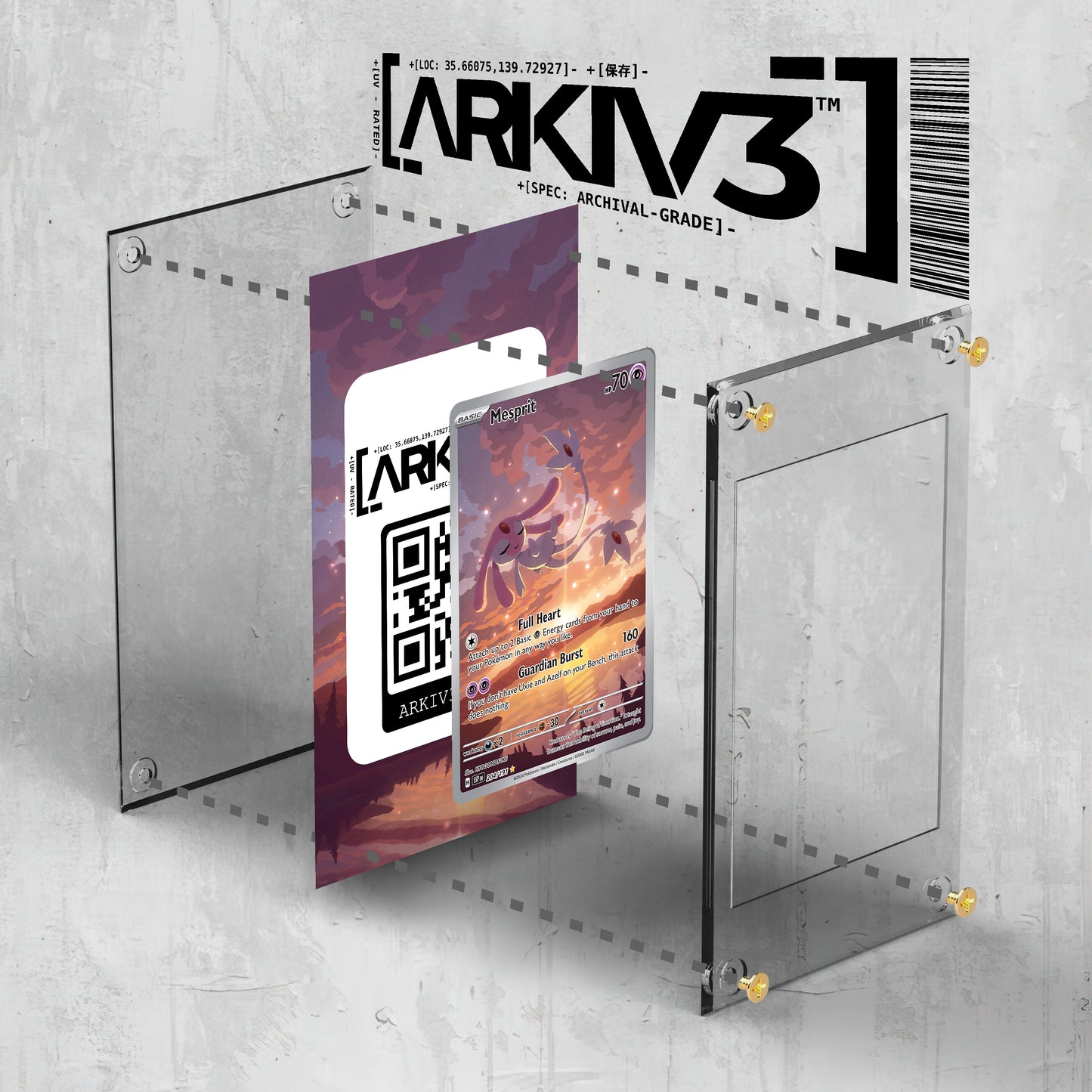 [UNIT: 204/191] // Mesprit Extended Art Display Case - Raw