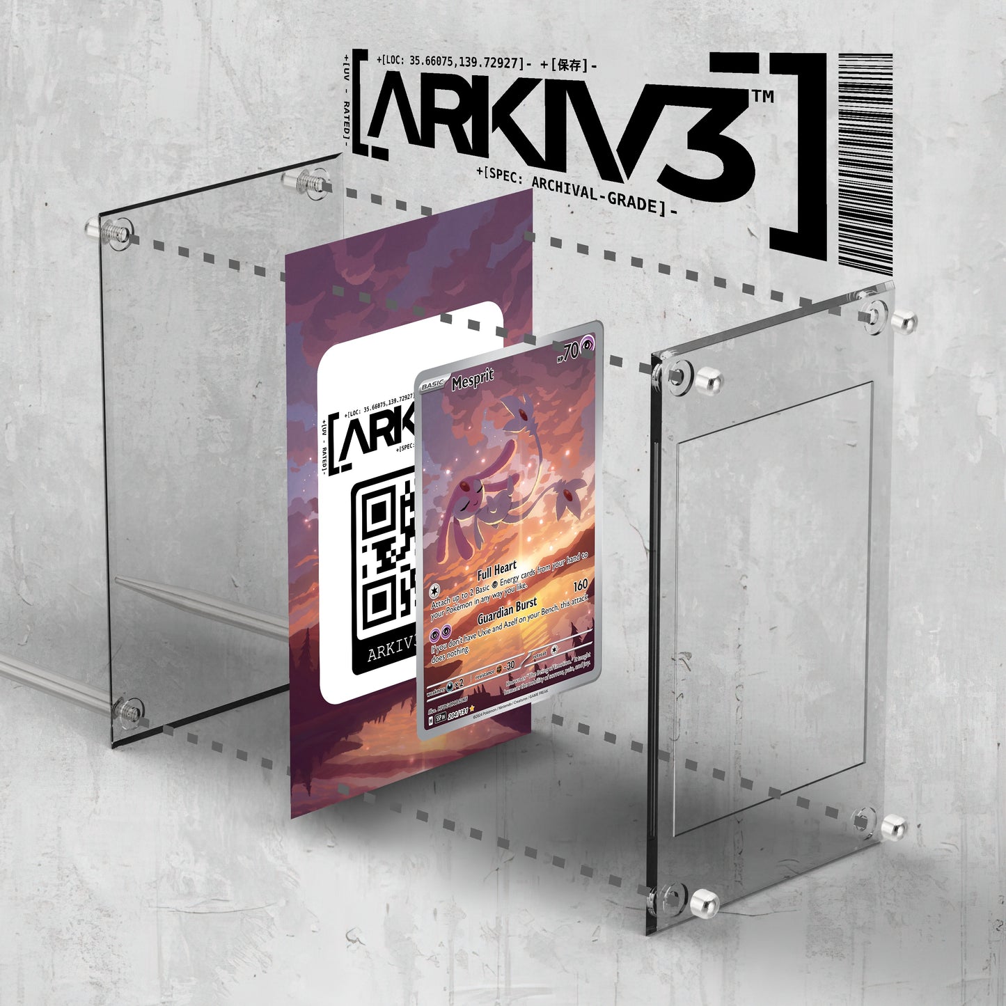 [UNIT: 204/191] // Mesprit Extended Art Display Case - Raw