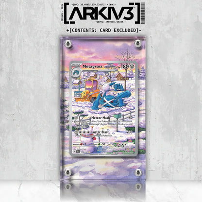[UNIT: 178/162] // Metagross Extended Art Display Case - Raw