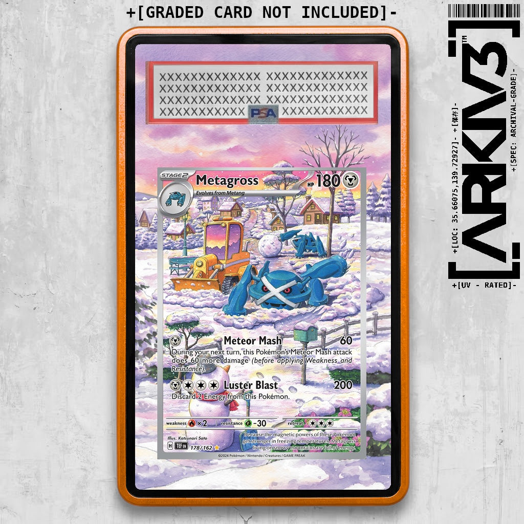 ARKIV3 PSA graded front - Orange