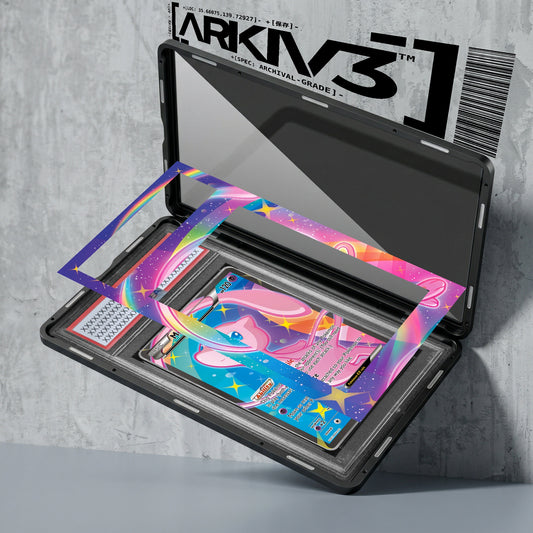 ARKIV3 PSA graded exploded mockup