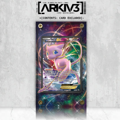 [UNIT: XY126/211] // Mew-EX Extended Art Display Case - Raw