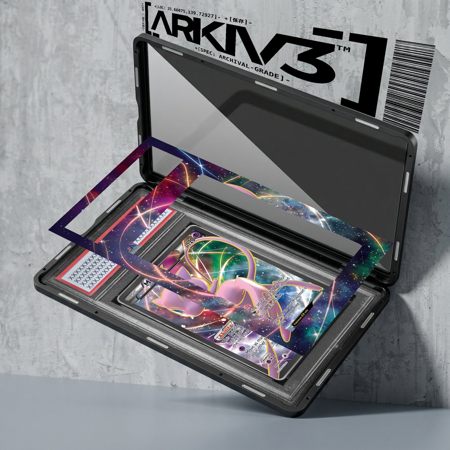 [UNIT: XY126/211] // Mew-EX Extended Art Display Case - Graded