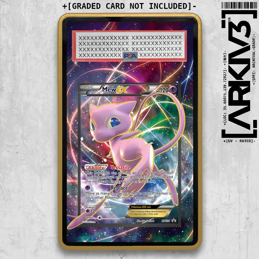[UNIT: XY126/211] // Mew-EX Extended Art Display Case - Graded