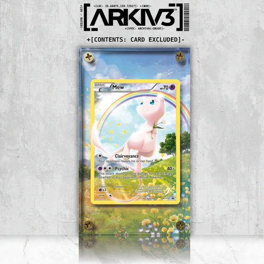 [UNIT: XY110] // Mew Extended Art Display Case - Raw