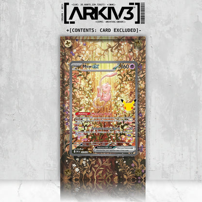 [UNIT: 152/128] // Mew ex Extended Art Display Case - Raw