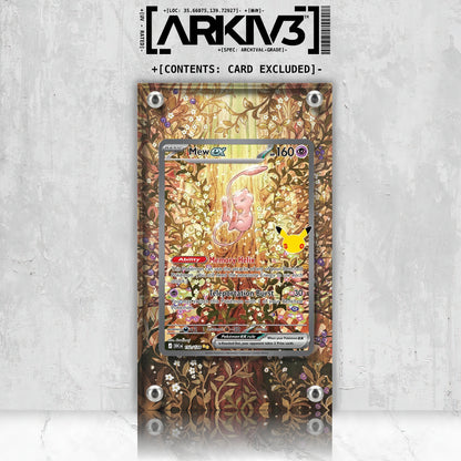 [UNIT: 152/128] // Mew ex Extended Art Display Case - Raw