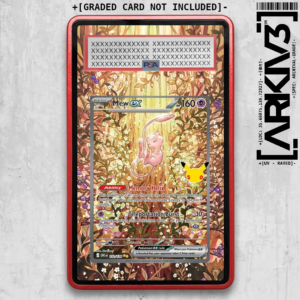 ARKIV3 PSA graded front - Red
