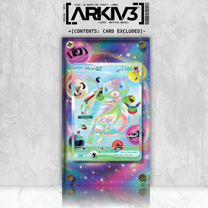 [UNIT: 158/128] // Mew ex Extended Art Display Case - Raw