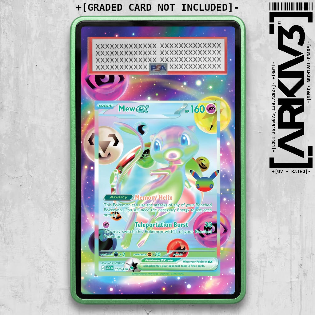 ARKIV3 PSA graded front - Green