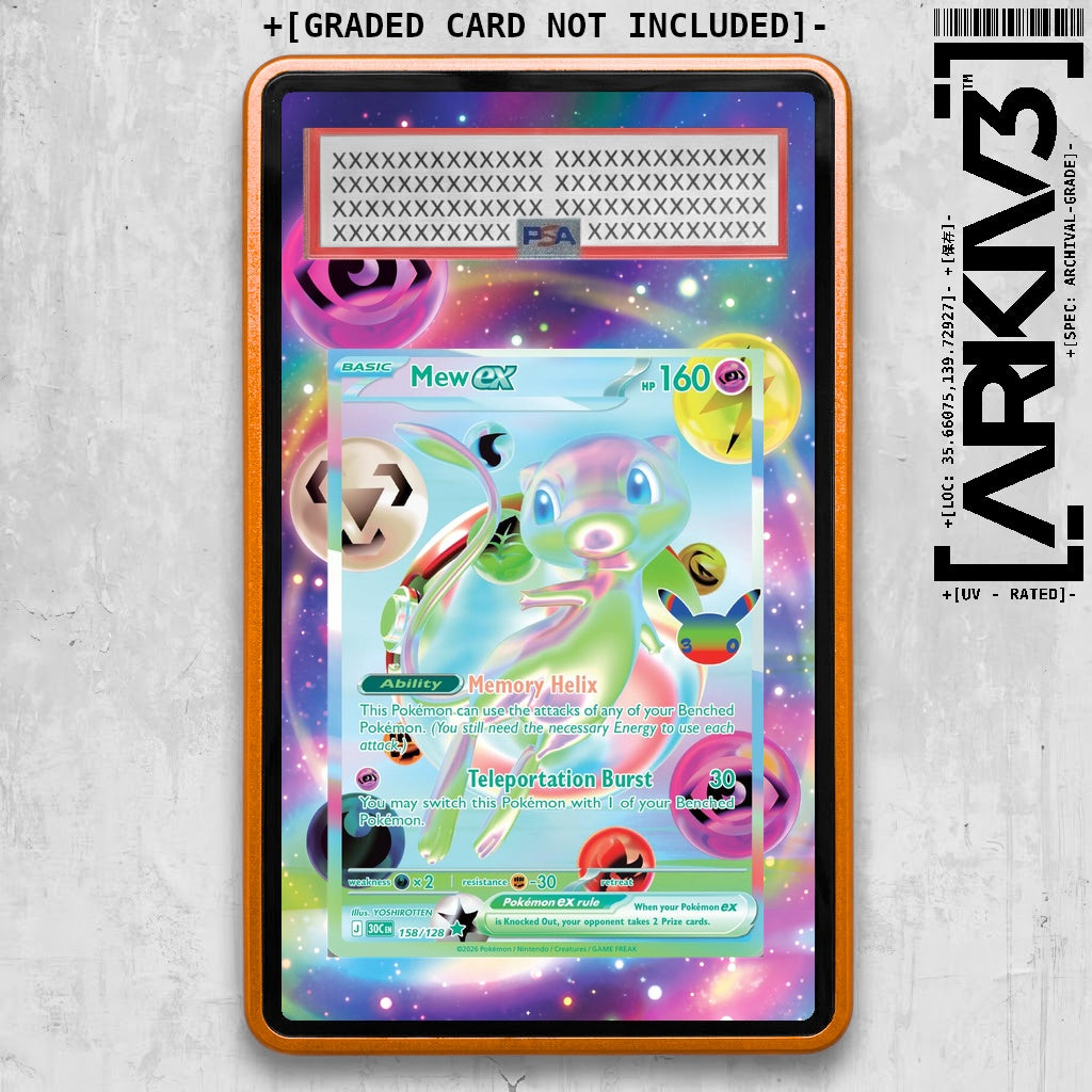 ARKIV3 PSA graded front - Orange
