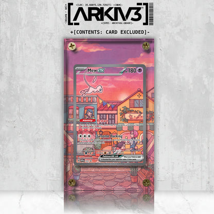 [UNIT: 53] // Mew ex Extended Art Display Case - Raw