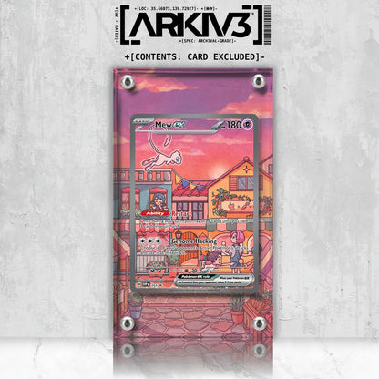 [UNIT: 53] // Mew ex Extended Art Display Case - Raw