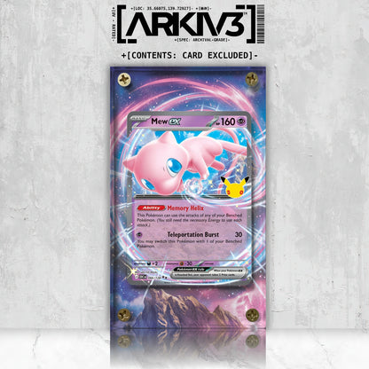 [UNIT: 66/128] // Mew ex Extended Art Display Case - Raw