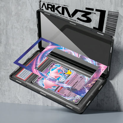 ARKIV3 PSA graded exploded mockup