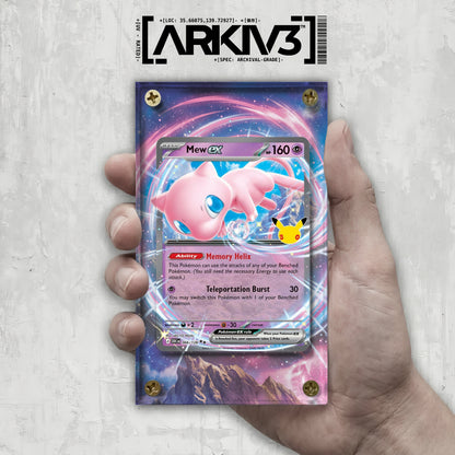 [UNIT: 66/128] // Mew ex Extended Art Display Case - Raw