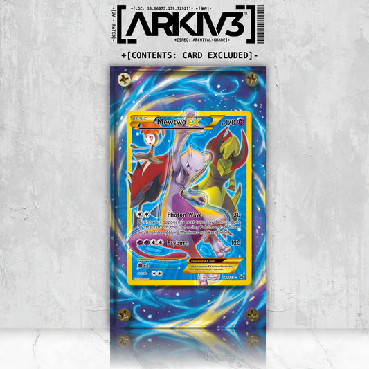 [UNIT: 163/162] // Mewtwo-EX Extended Art Display Case - Raw