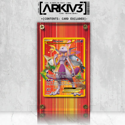 [UNIT: 164/162] // Mewtwo-EX Extended Art Display Case - Raw
