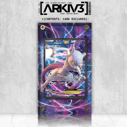 [UNIT: XY125/211] // Mewtwo-EX Extended Art Display Case - Raw