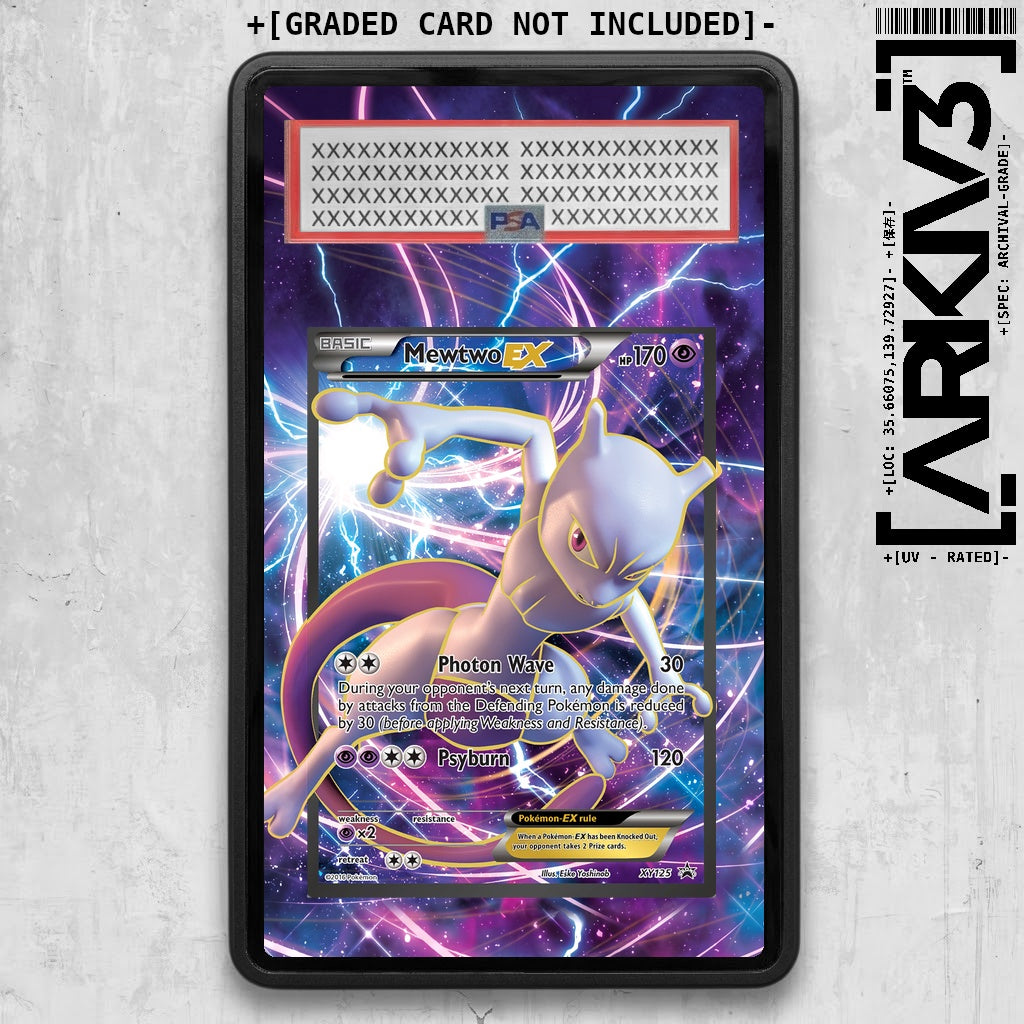 [UNIT: XY125/211] // Mewtwo-EX Extended Art Display Case - Graded