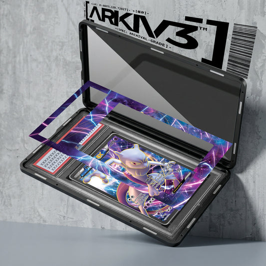 ARKIV3 PSA graded exploded mockup