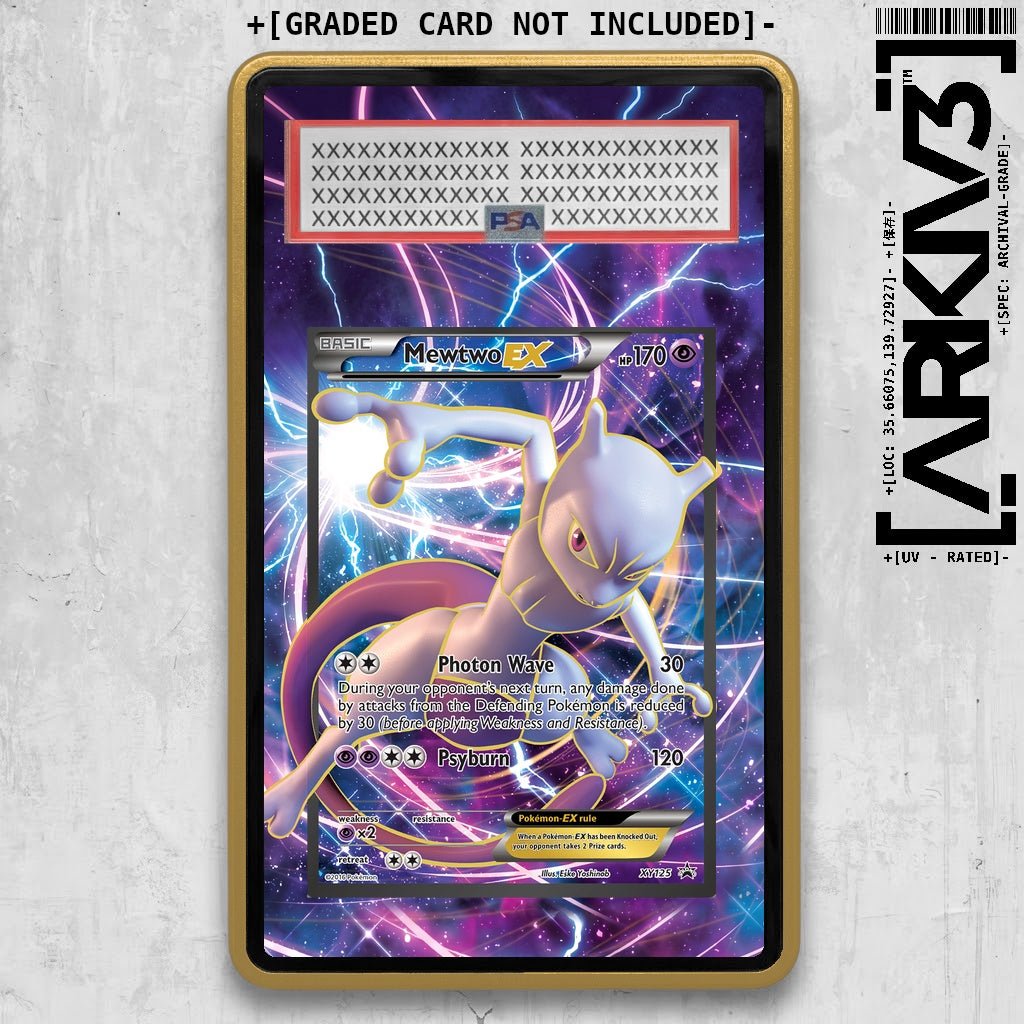 [UNIT: XY125/211] // Mewtwo-EX Extended Art Display Case - Graded
