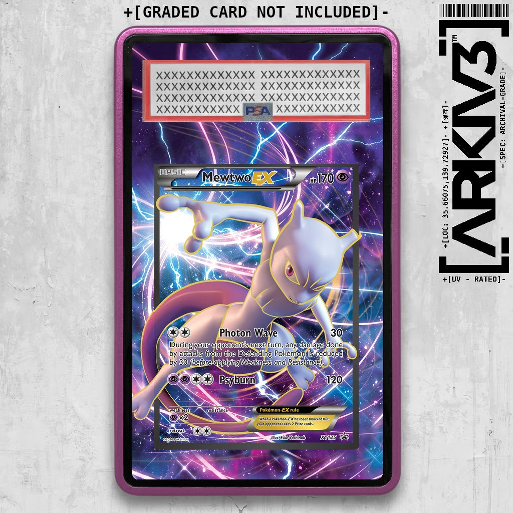 [UNIT: XY125/211] // Mewtwo-EX Extended Art Display Case - Graded