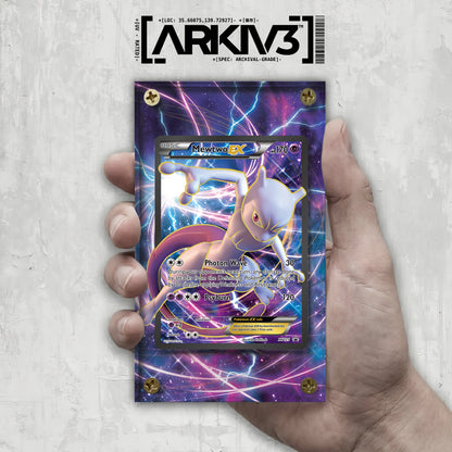 [UNIT: XY125/211] // Mewtwo-EX Extended Art Display Case - Raw