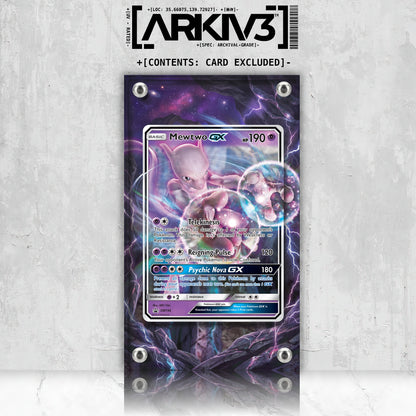 [UNIT: SM196/248] // Mewtwo-GX Extended Art Display Case - Raw