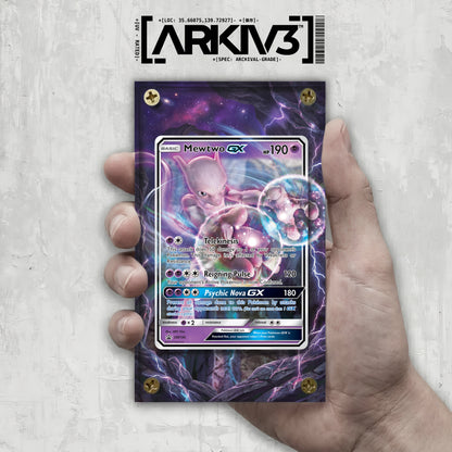 [UNIT: SM196/248] // Mewtwo-GX Extended Art Display Case - Raw