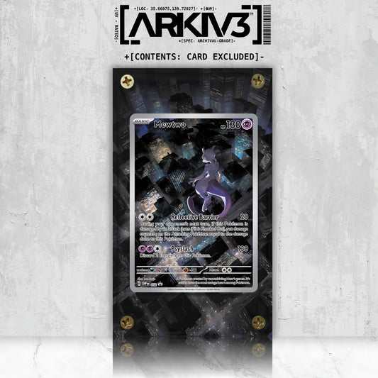 [UNIT: 52] // Mewtwo Extended Art Display Case - Raw