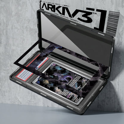 ARKIV3 PSA graded exploded mockup