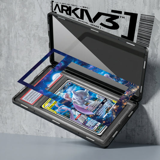 ARKIV3 PSA graded exploded mockup