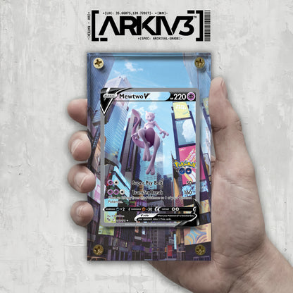 [UNIT: 72/78] // Mewtwo V Extended Art Display Case - Raw