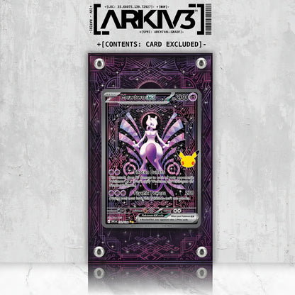 [UNIT: 151/128] // Mewtwo ex Extended Art Display Case - Raw