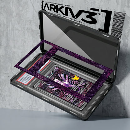 ARKIV3 PSA graded exploded mockup