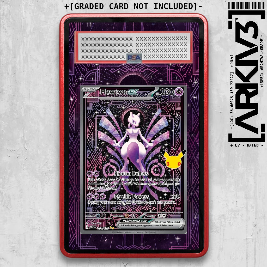 ARKIV3 PSA graded front - Red
