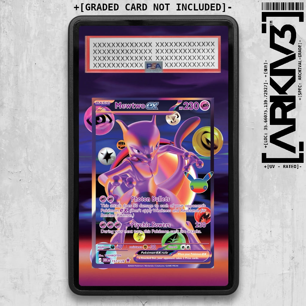 ARKIV3 PSA graded front - Black