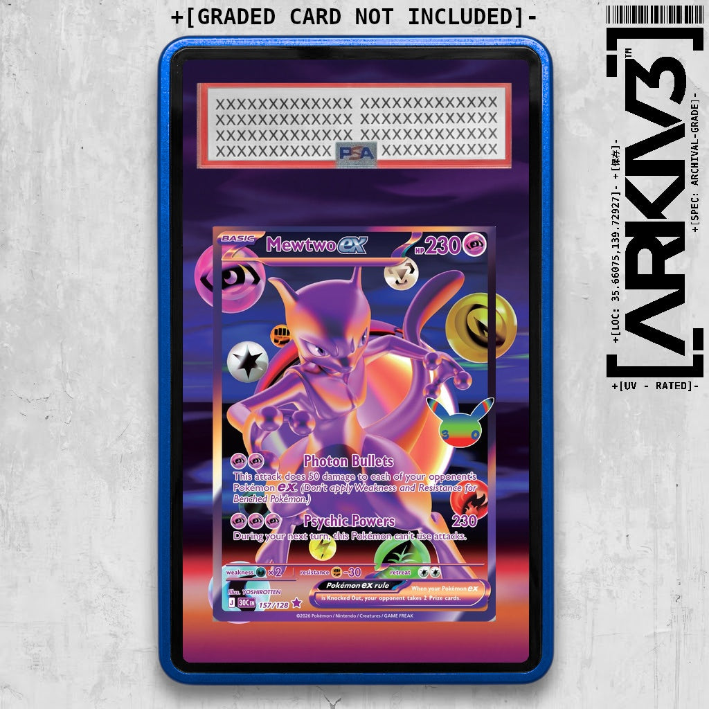 ARKIV3 PSA graded front - Blue