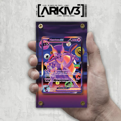 [UNIT: 157/128] // Mewtwo ex Extended Art Display Case - Raw
