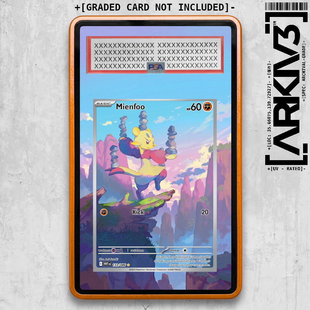 ARKIV3 PSA graded front - Orange