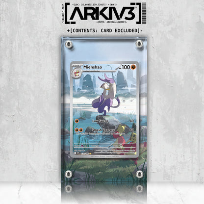 [UNIT: 134/86] // Mienshao Extended Art Display Case - Raw