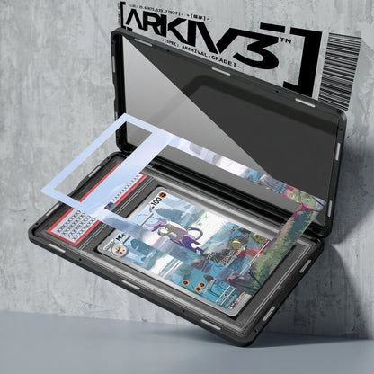 ARKIV3 PSA graded exploded mockup