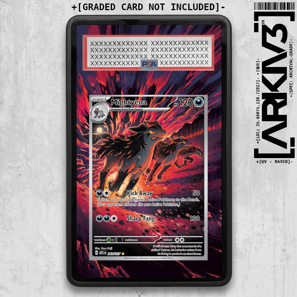 ARKIV3 PSA graded front - Black