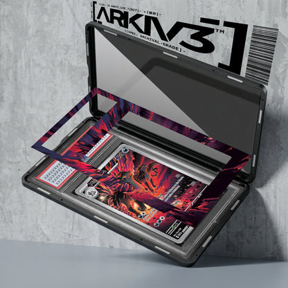 ARKIV3 PSA graded exploded mockup