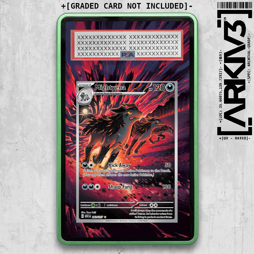 ARKIV3 PSA graded front - Green