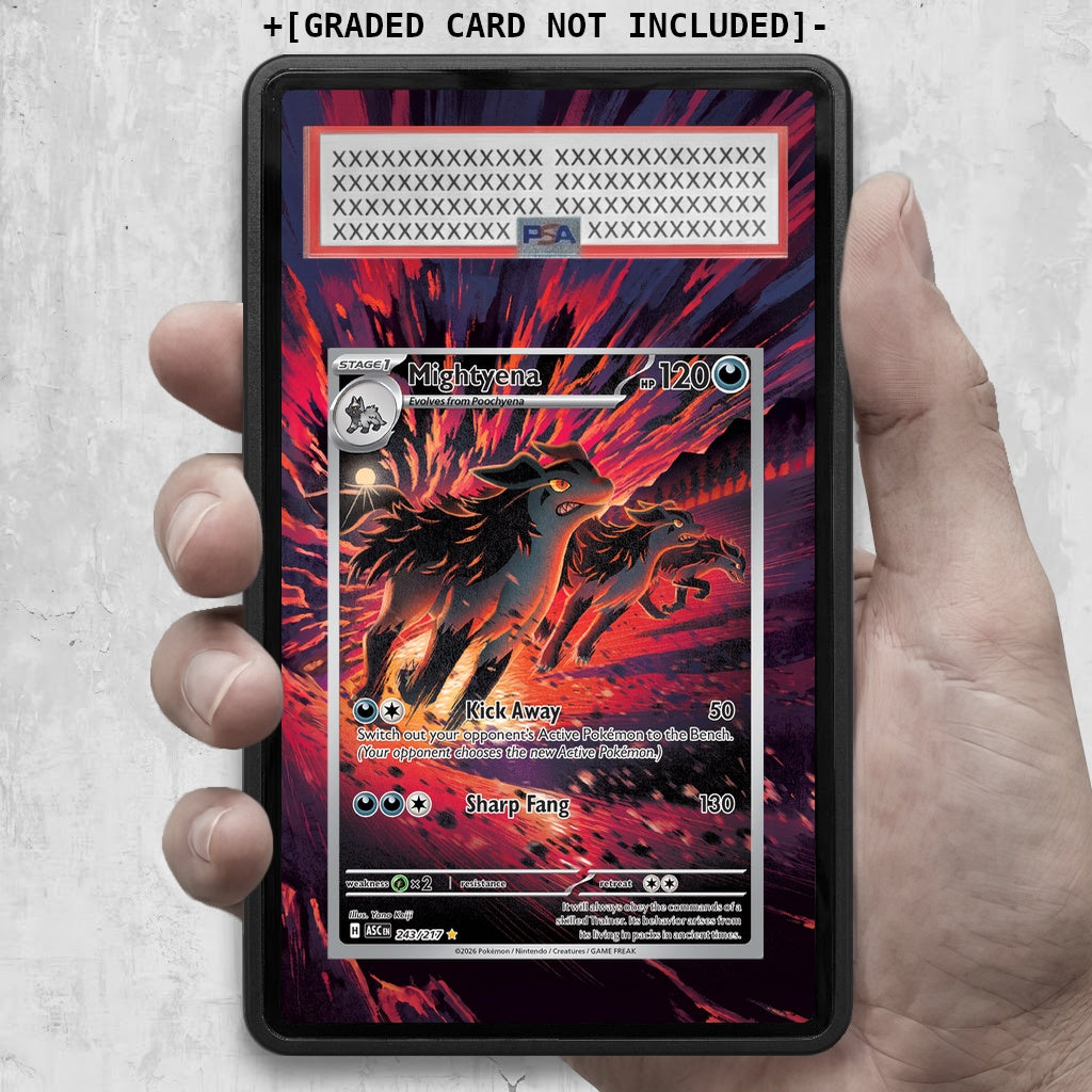 ARKIV3 PSA graded hand mockup