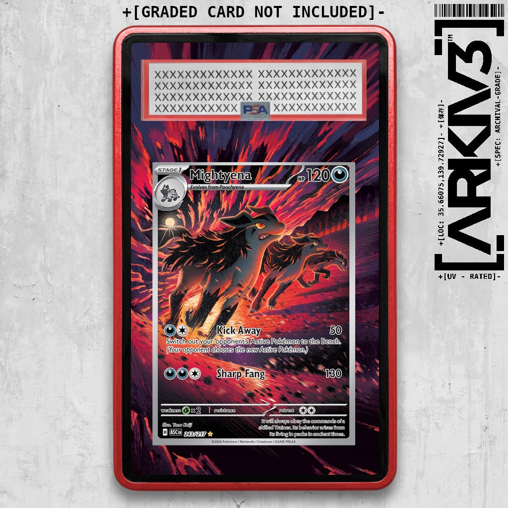 ARKIV3 PSA graded front - Red